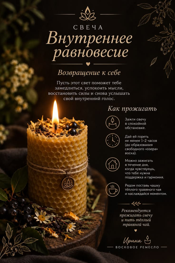 Свеча гармонизирующая